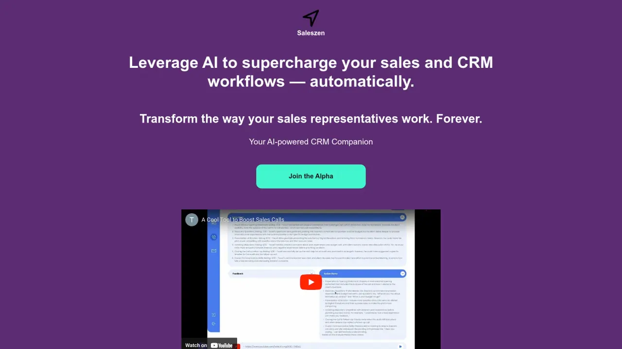 Sales Zen screenshot
