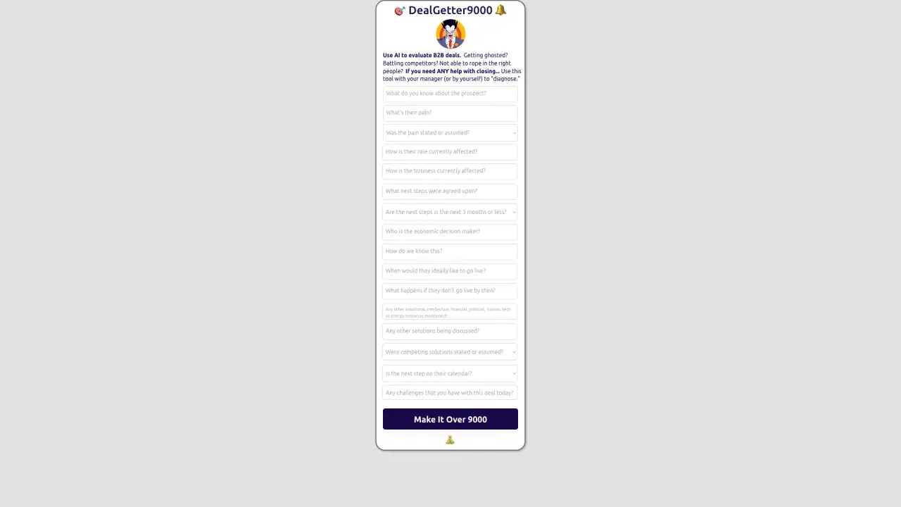 DealGetter9000 screenshot