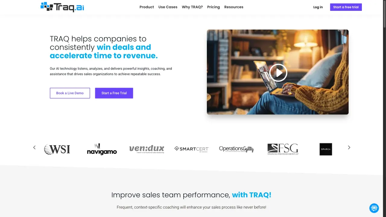 Traq screenshot