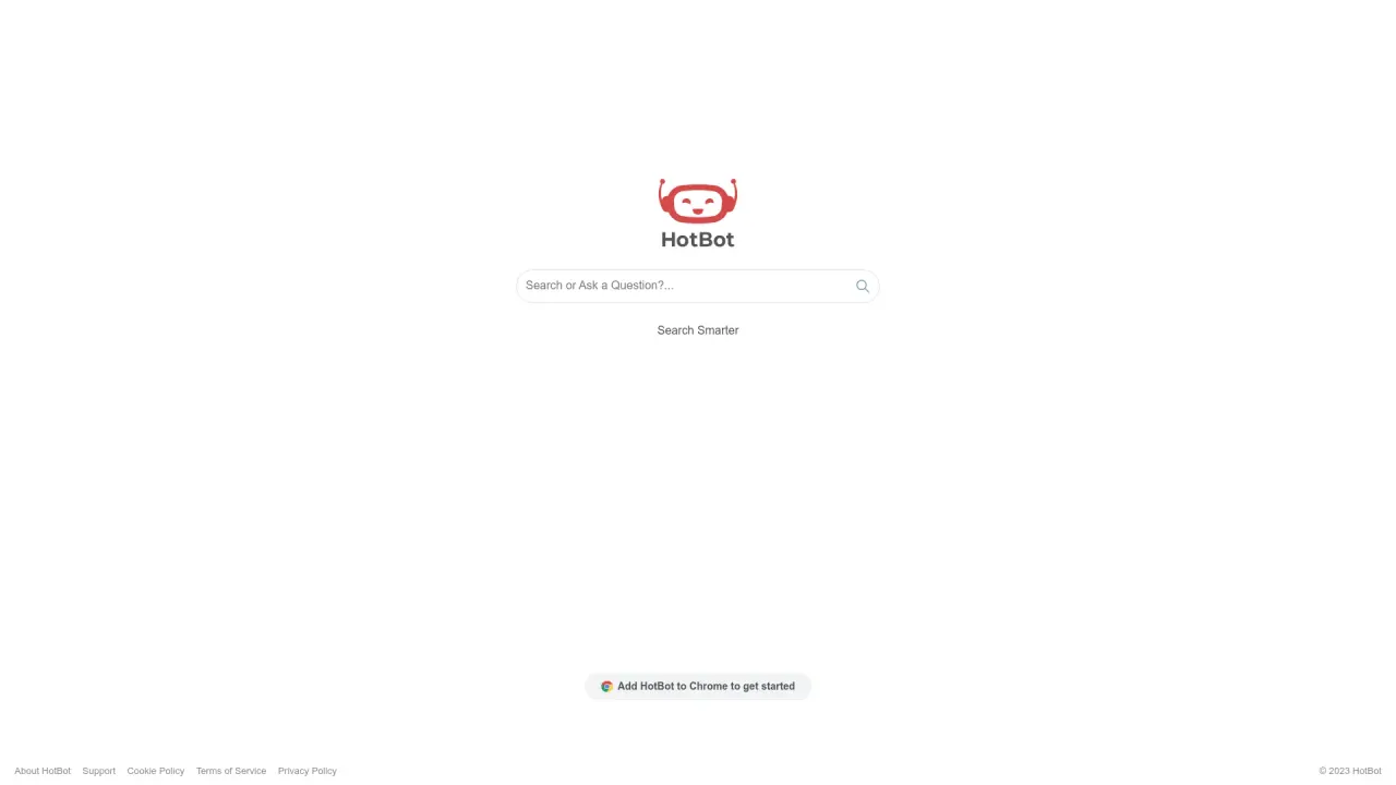 HotBot screenshot