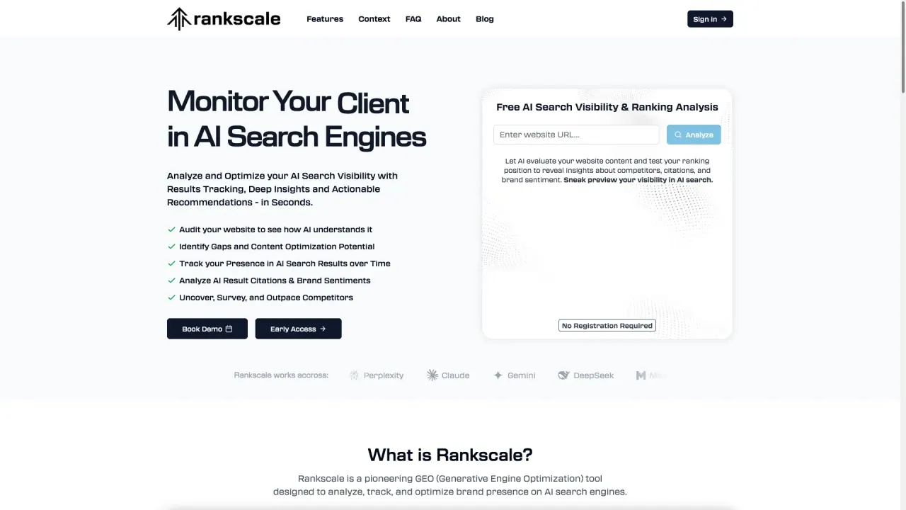 Rankscale.ai screenshot