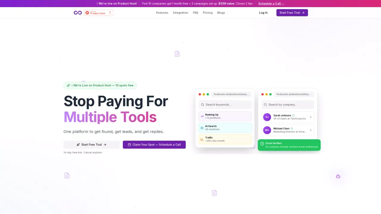 FivebucksAI screenshot