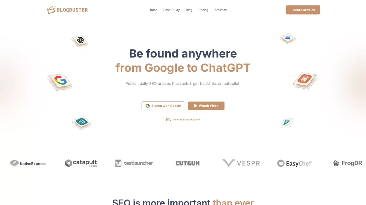 BlogBuster screenshot