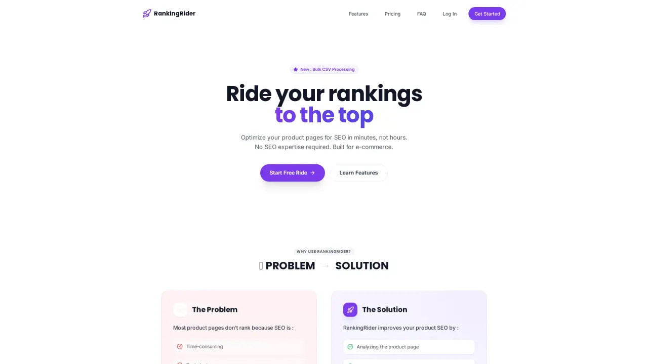 RankingRider screenshot
