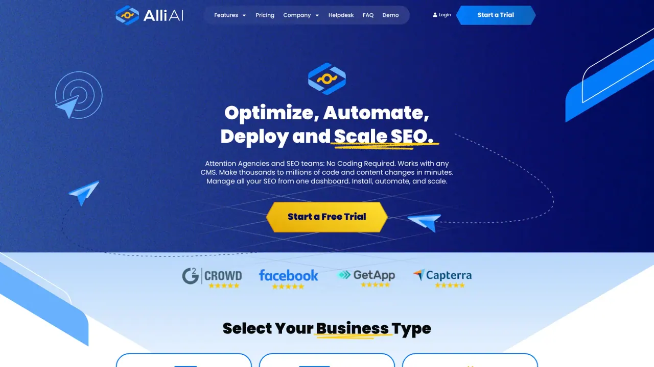 Alli AI screenshot