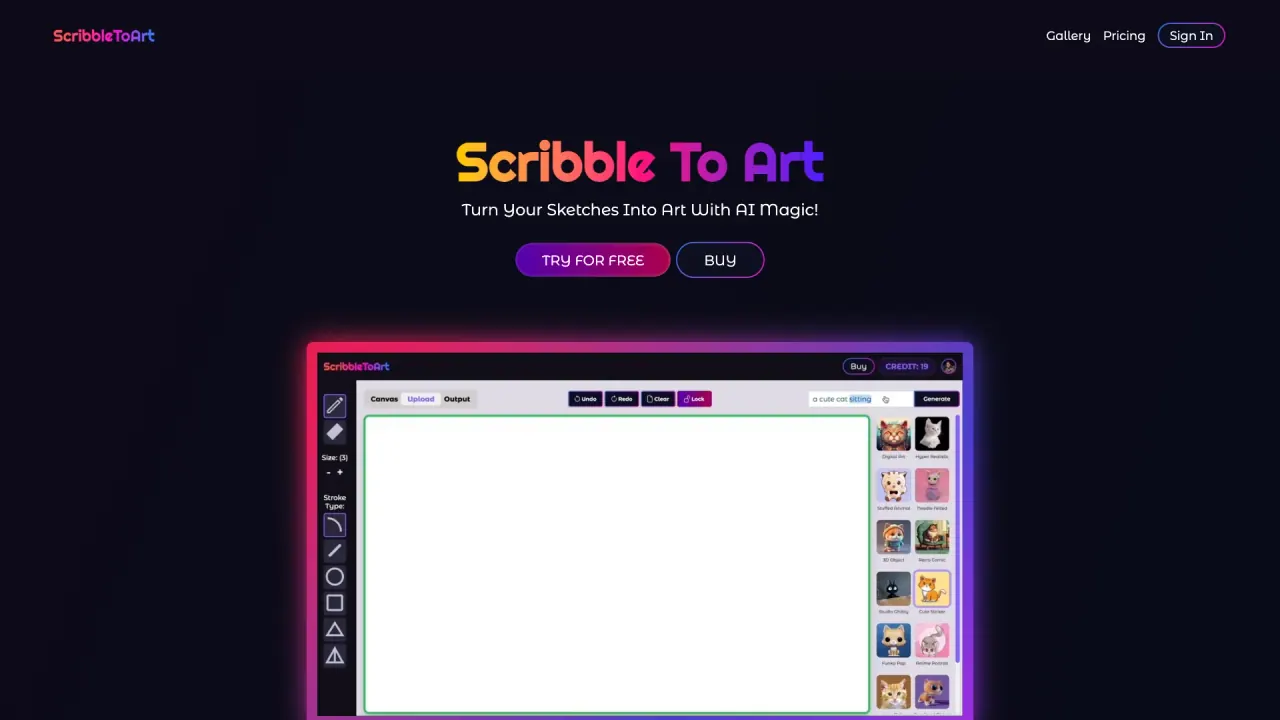 Sketch to Image screenshot