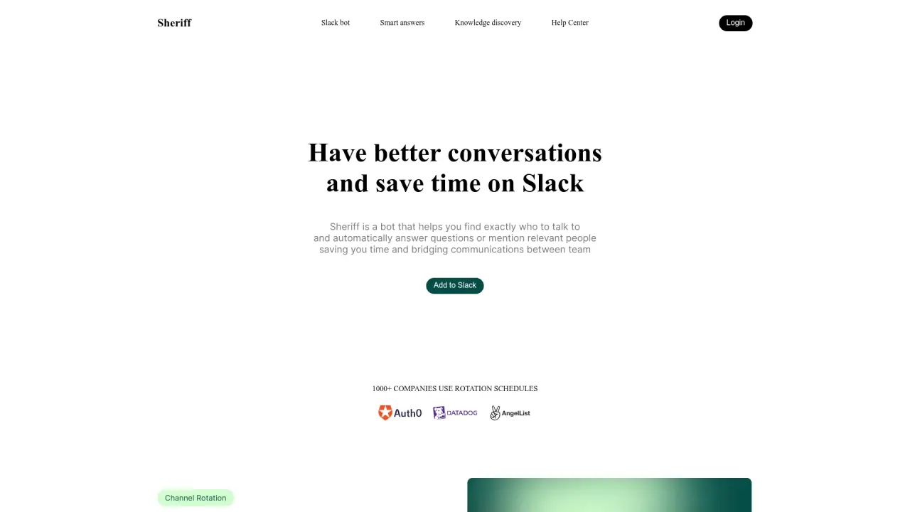 Heysheriff screenshot