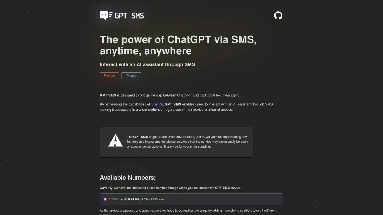 GPT Sms screenshot