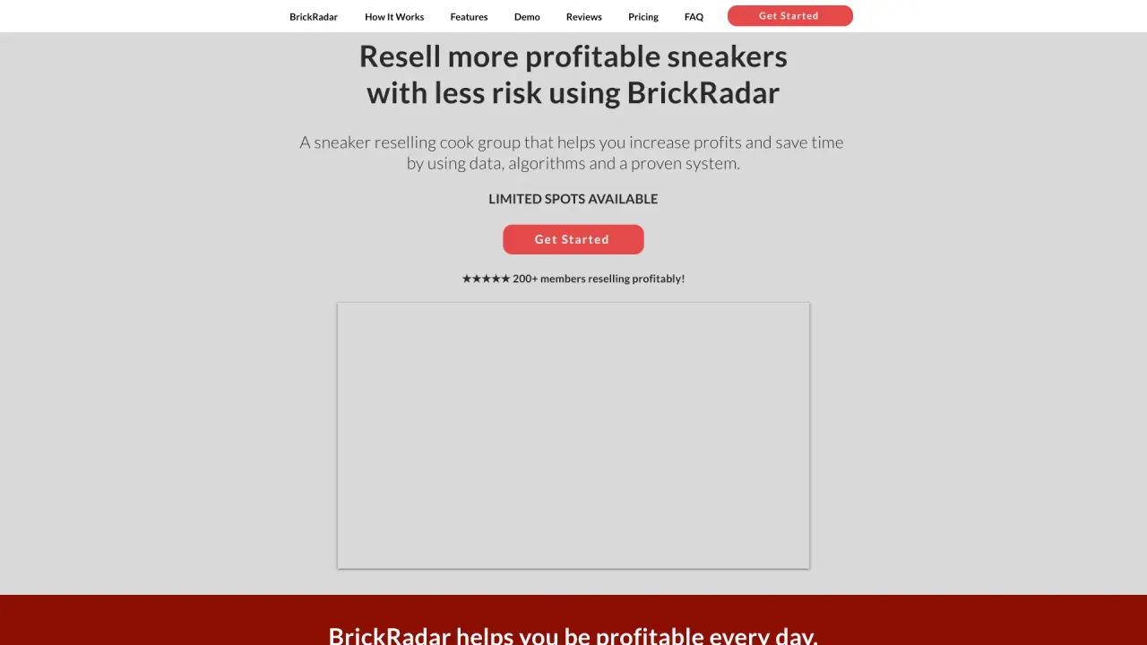 BrickRadar screenshot