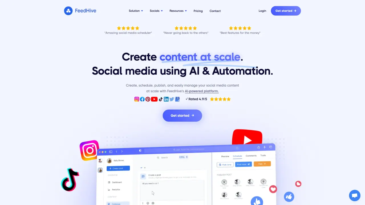 FeedHive screenshot