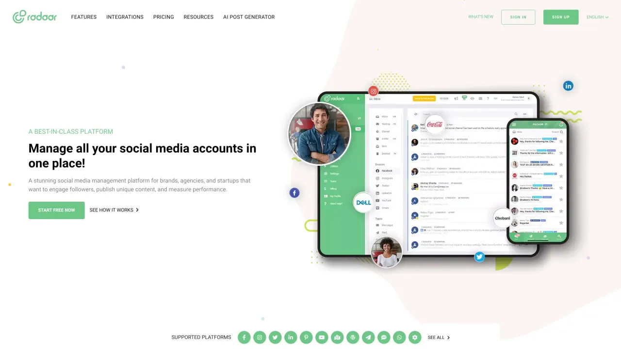 Radaar screenshot