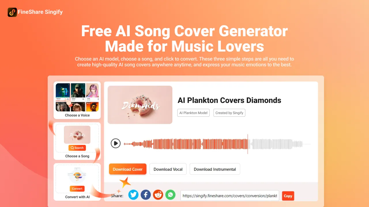FineShare Singify screenshot