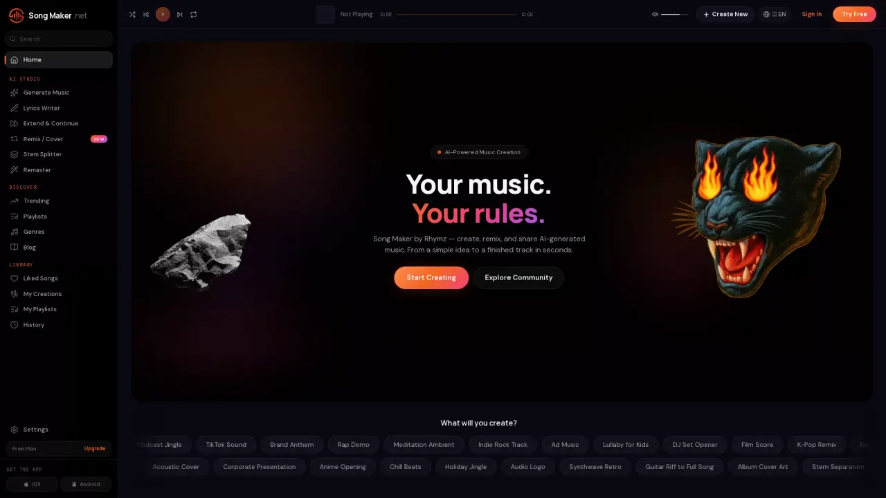 Music Maker screenshot