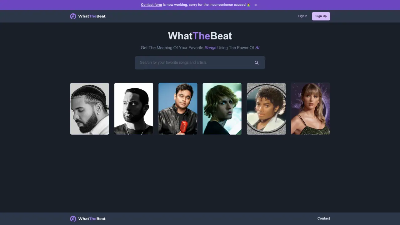 WhatTheBeat screenshot
