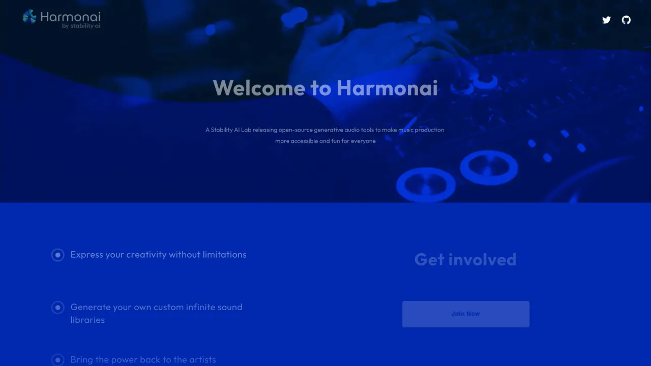 Harmonai screenshot