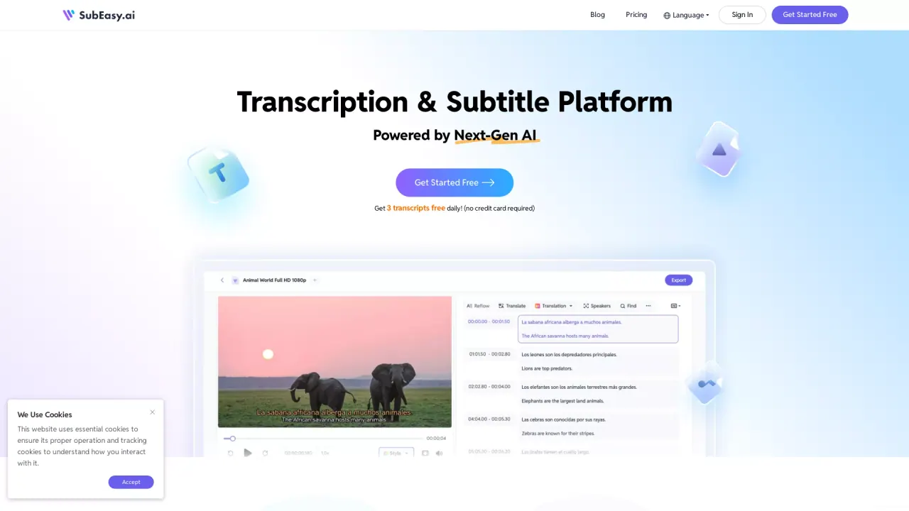 SubEasy screenshot
