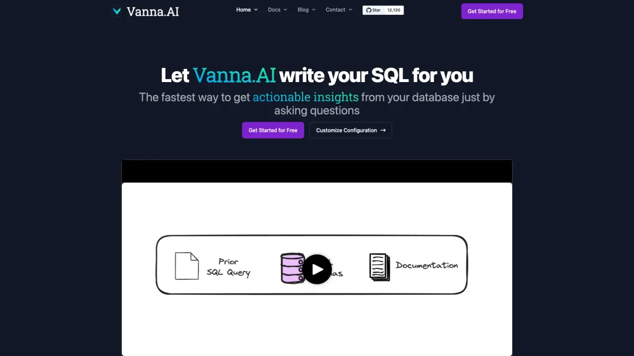 Vanna AI screenshot