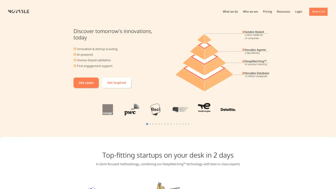Novable screenshot