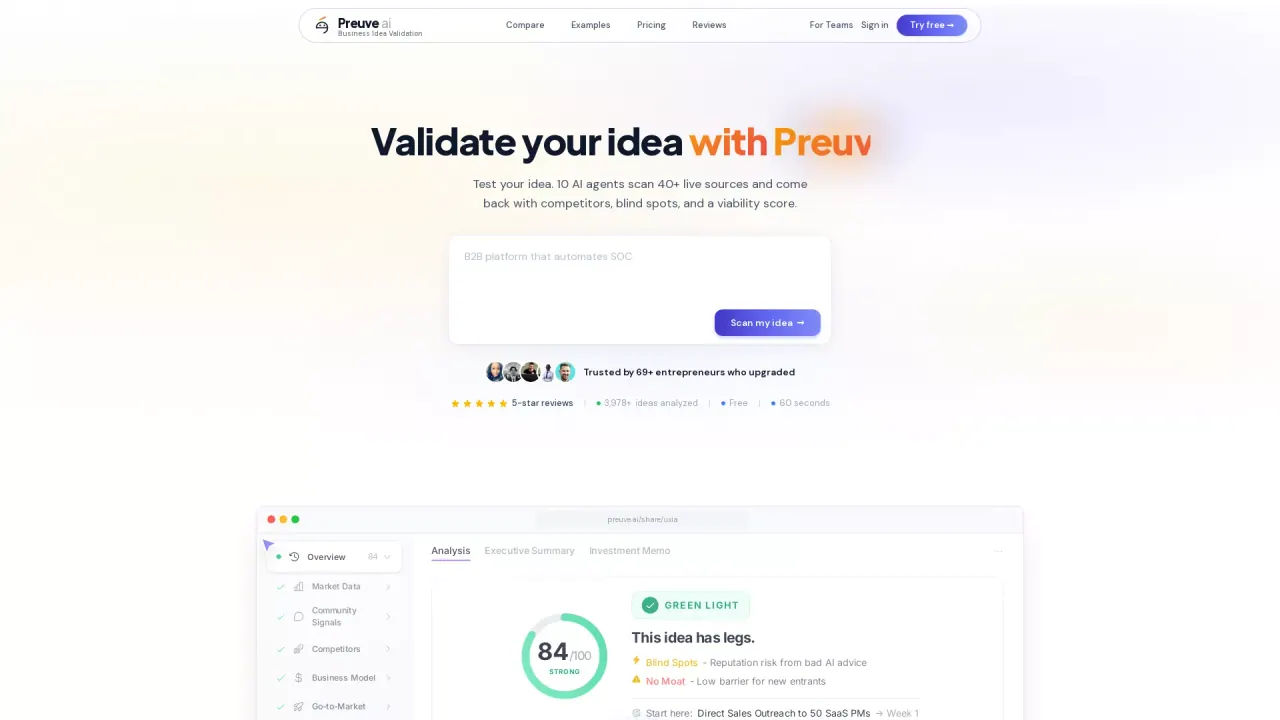 PreuveAI screenshot