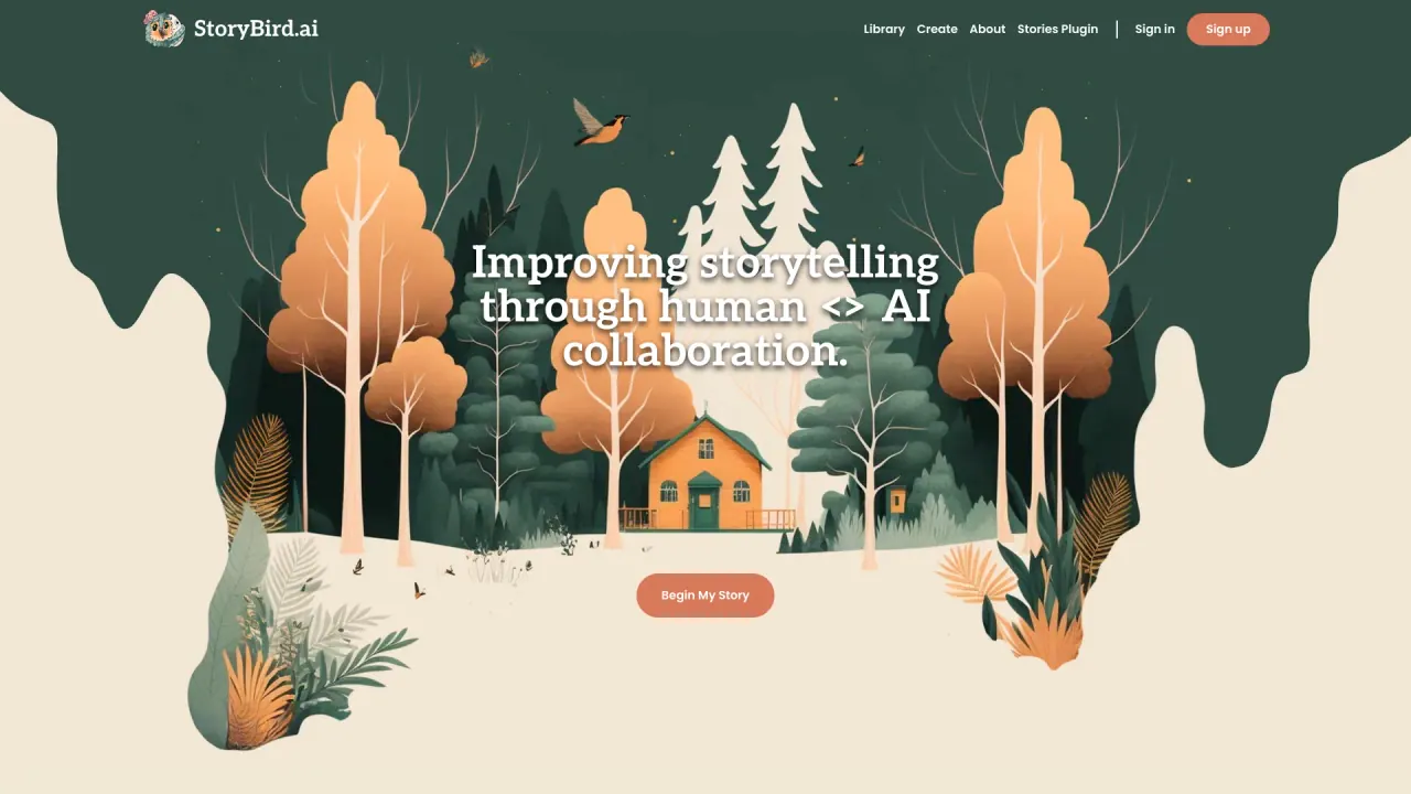 StorybirdAI screenshot