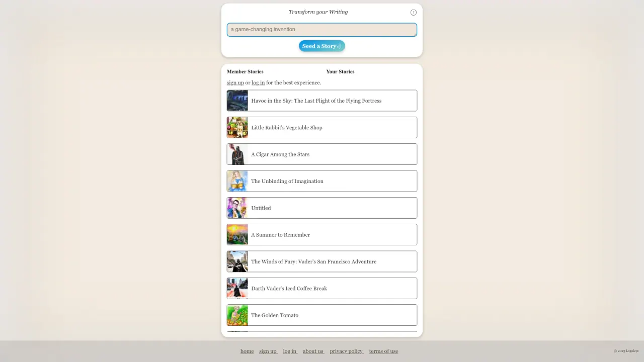 Logolept screenshot