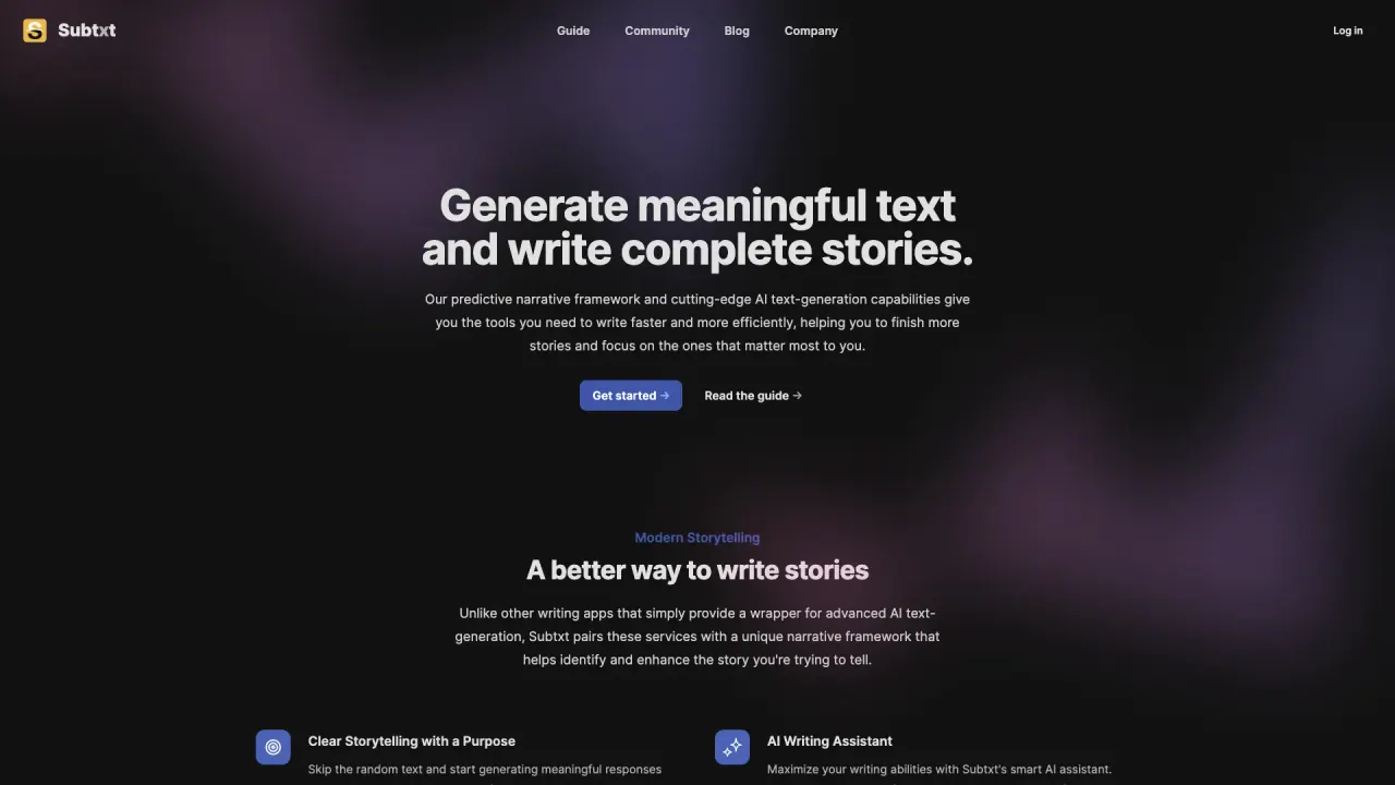 Subtxt screenshot