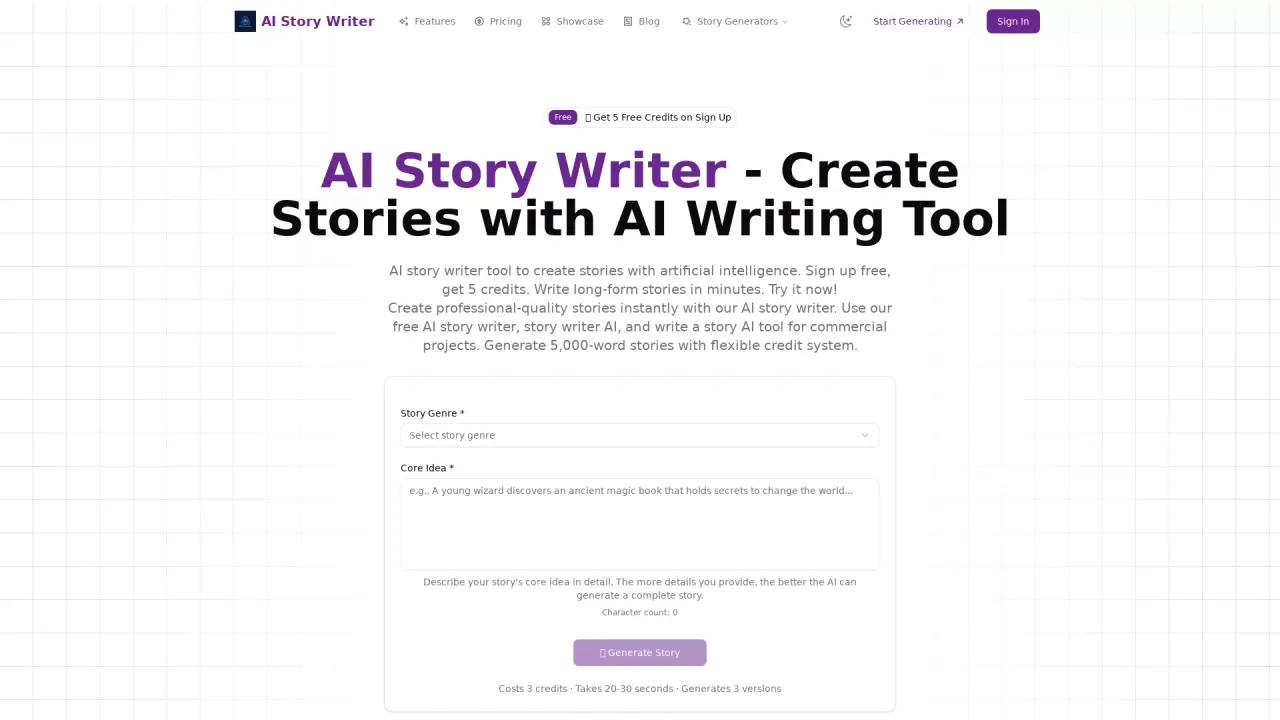 AIStoryWriter screenshot