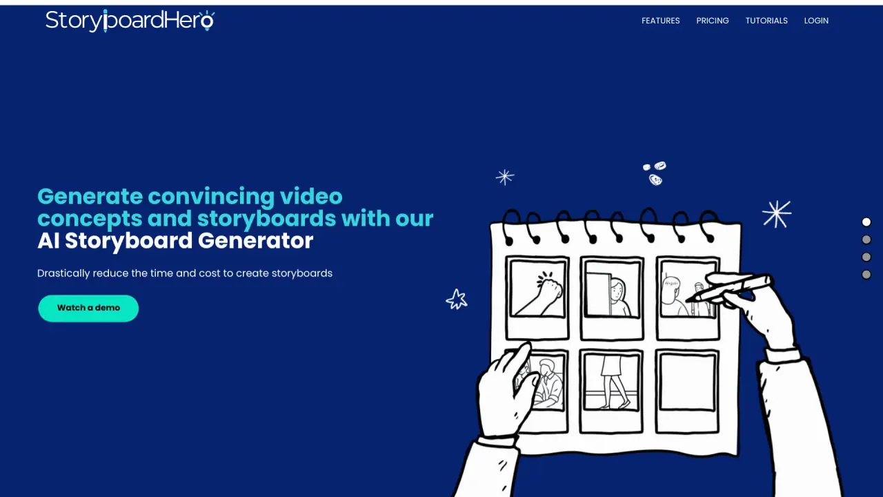 Storyboardhero screenshot