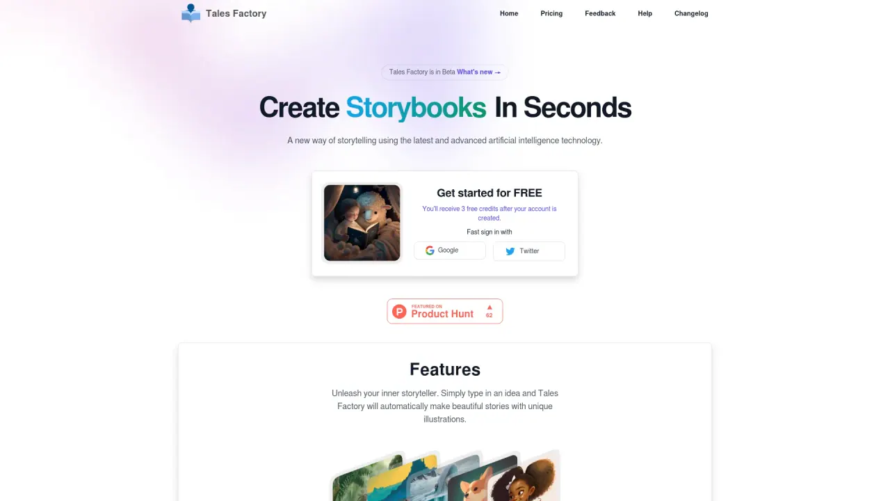Tales Factory screenshot