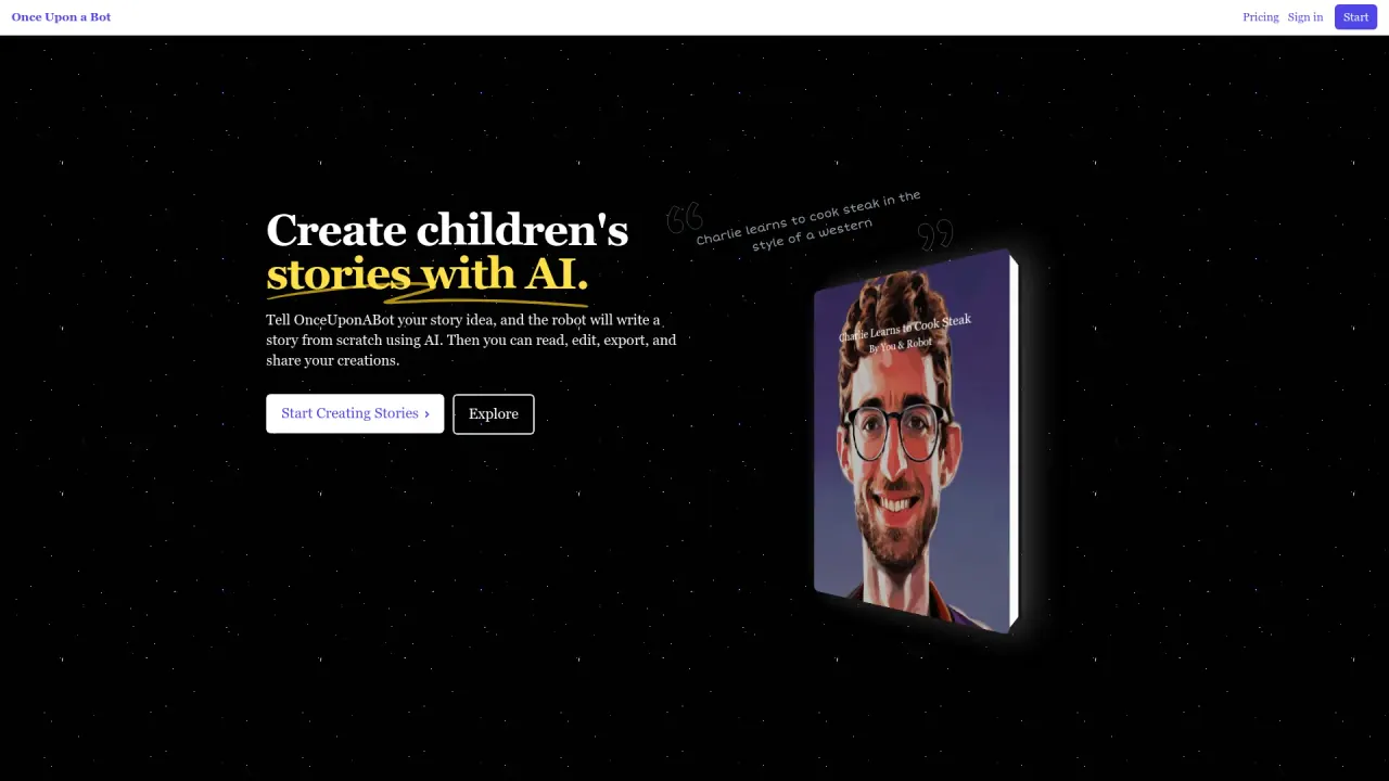 Onceuponabot screenshot