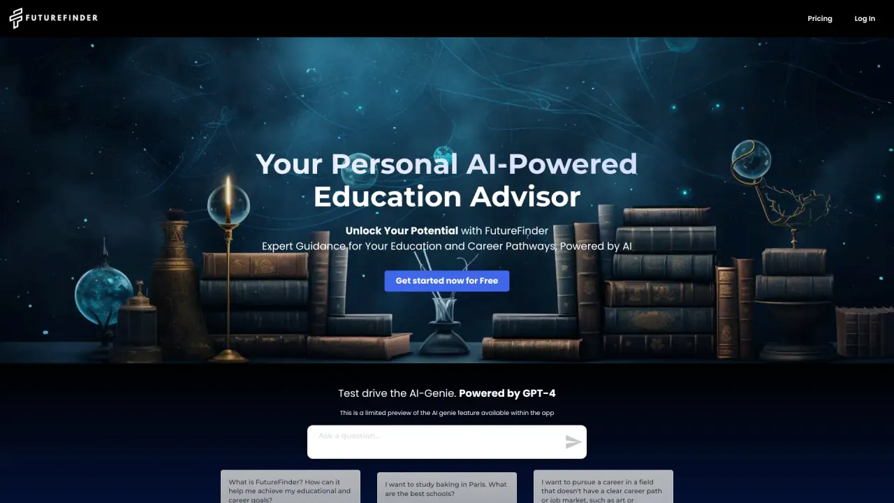 FuturefinderAI screenshot