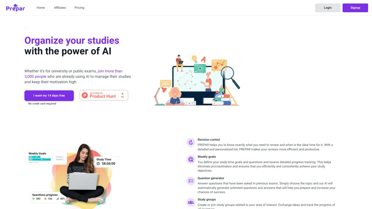 Prepar screenshot