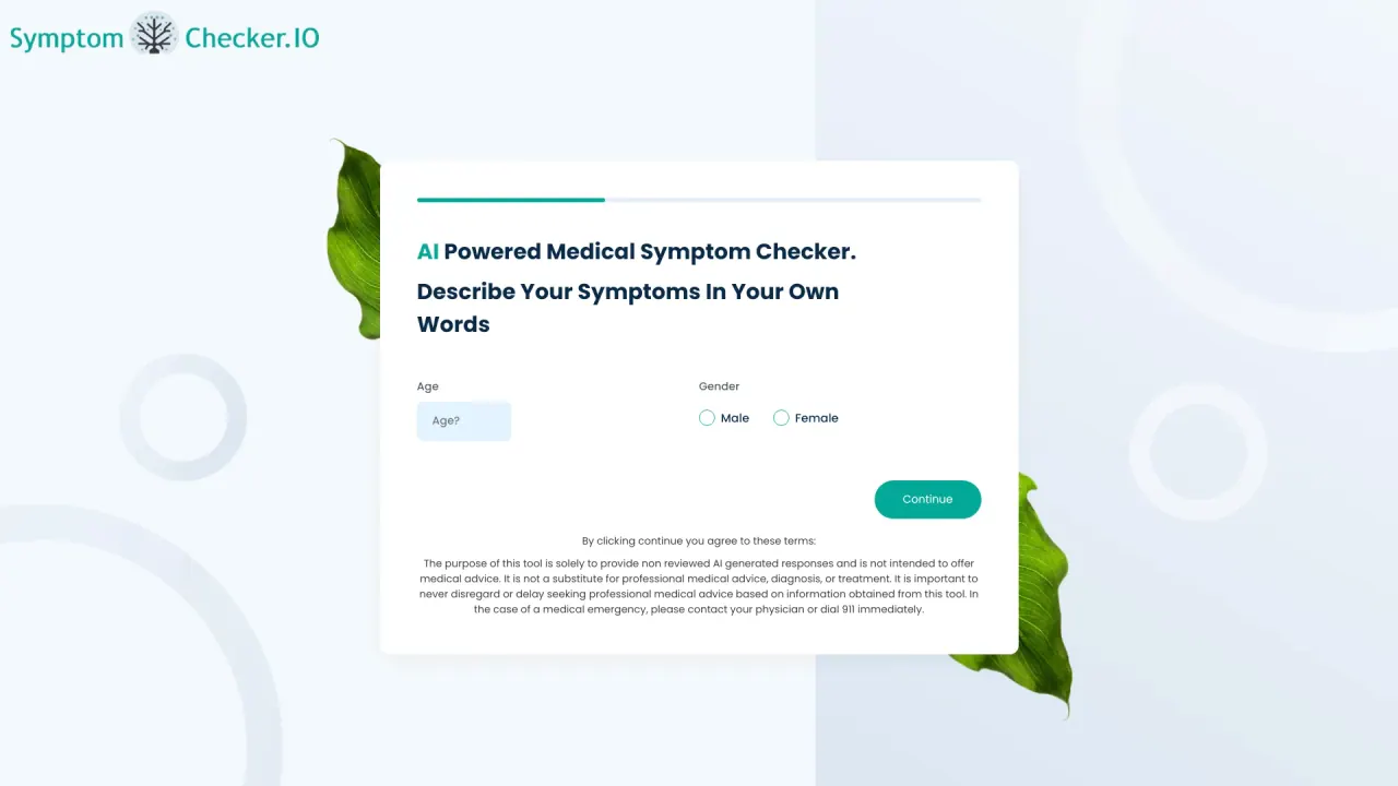 SymptomChecker screenshot