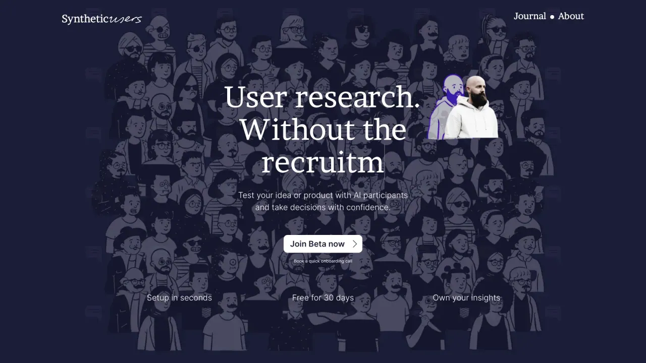Synthetic Users screenshot