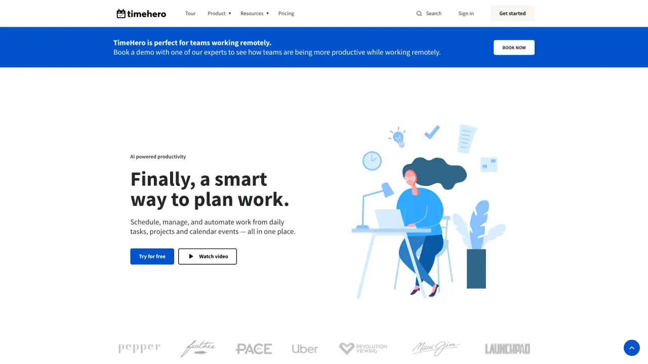 Timehero screenshot