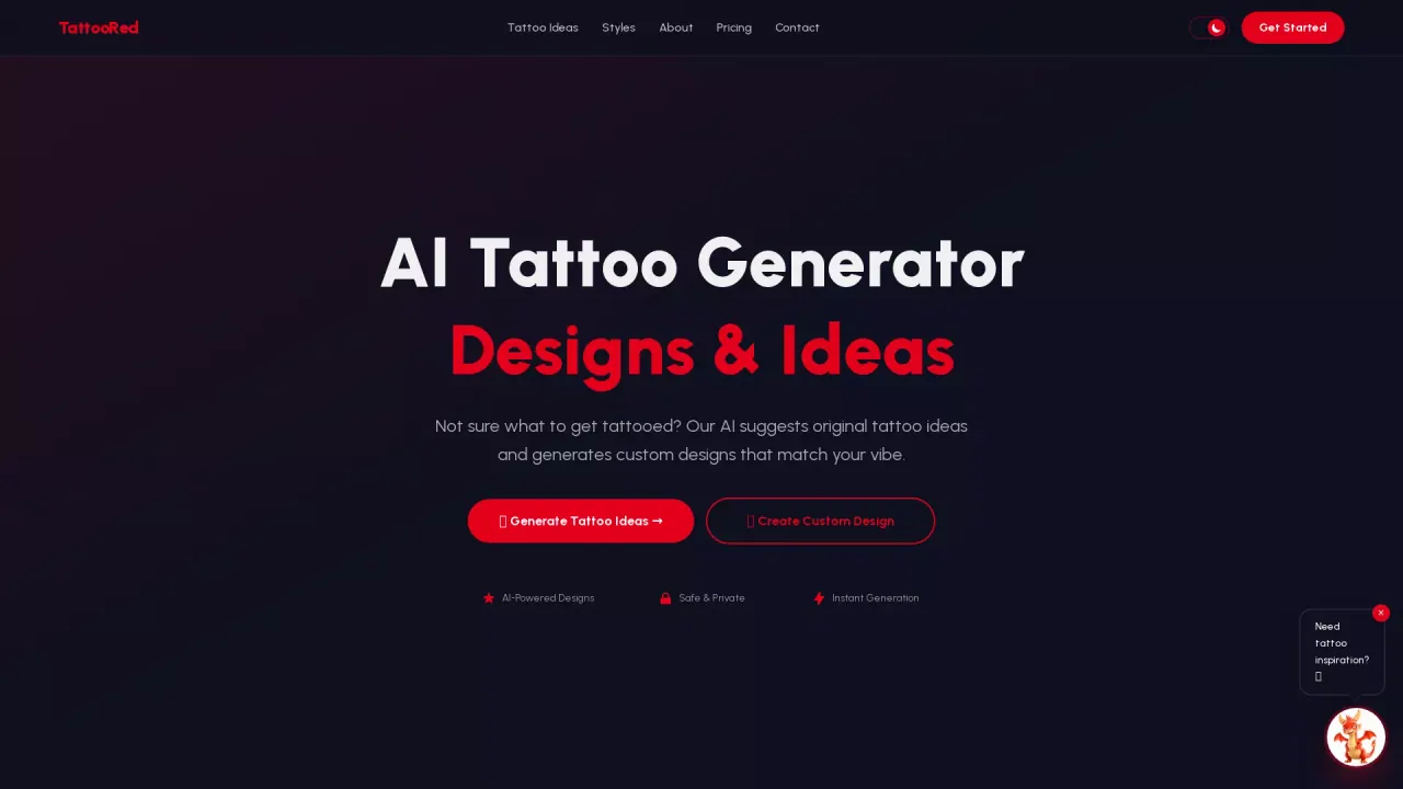 TattooRed screenshot