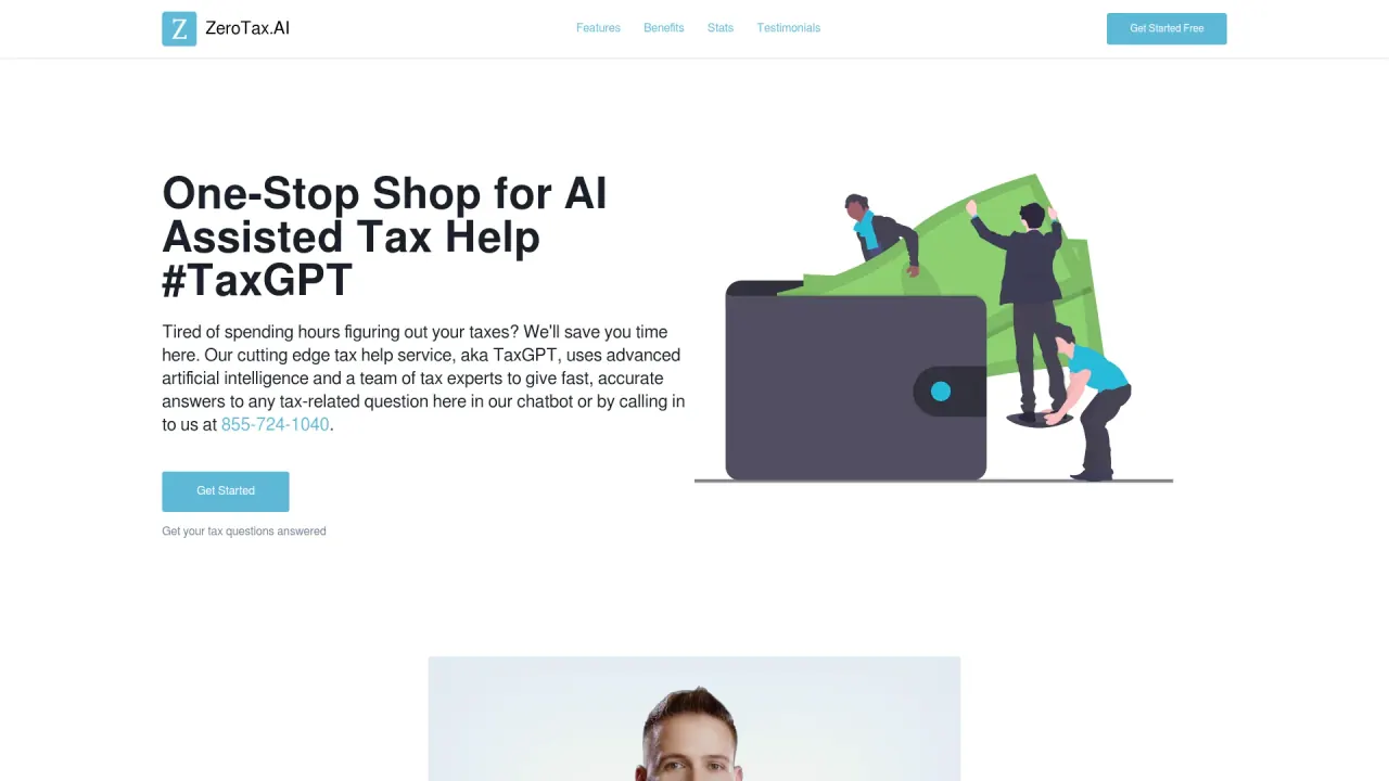 ZerotaxAI screenshot