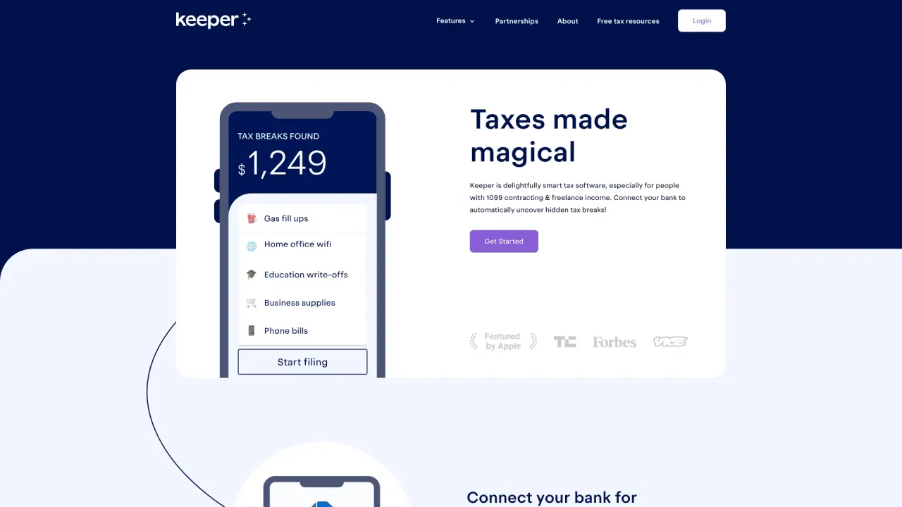 KeeperTax screenshot