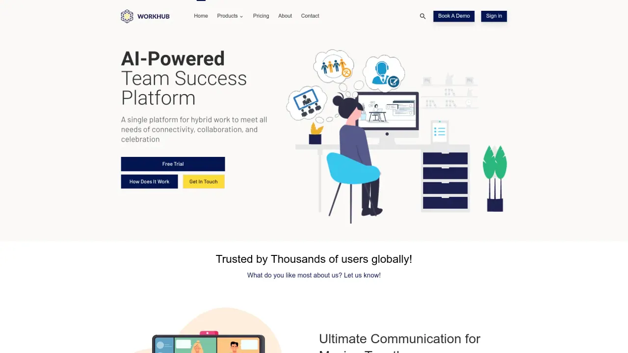 WorkhubAI screenshot