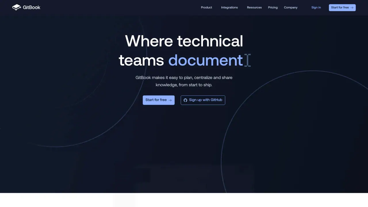 Gitbook AI screenshot