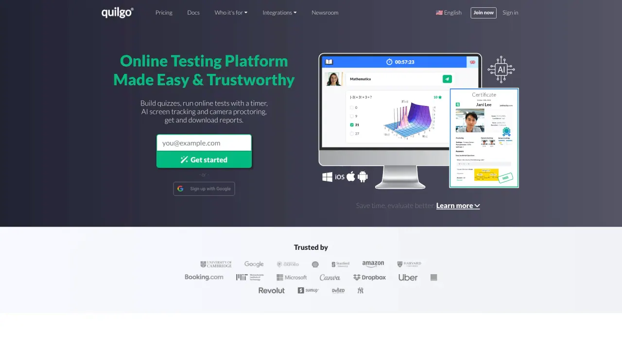 Quilgo screenshot