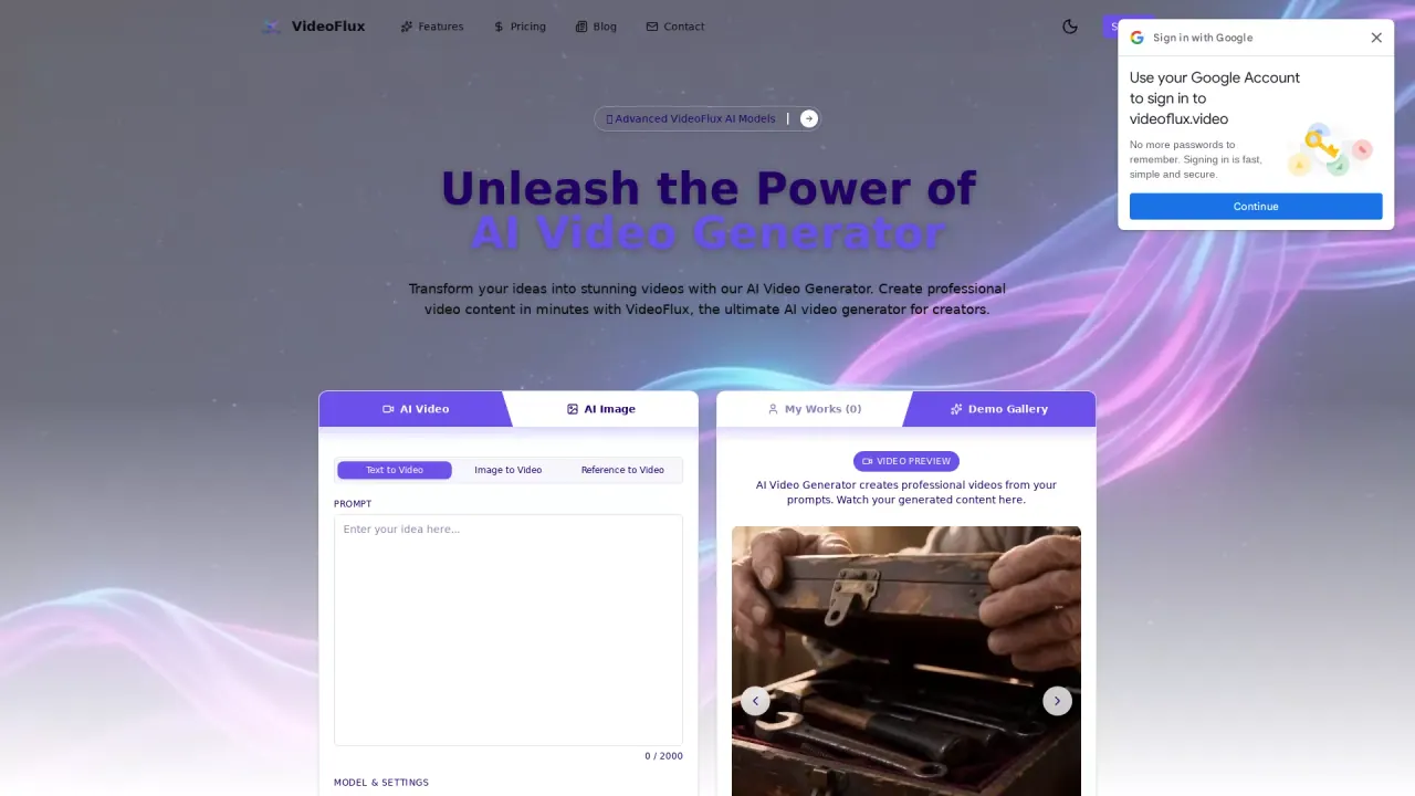 VideoFlux screenshot