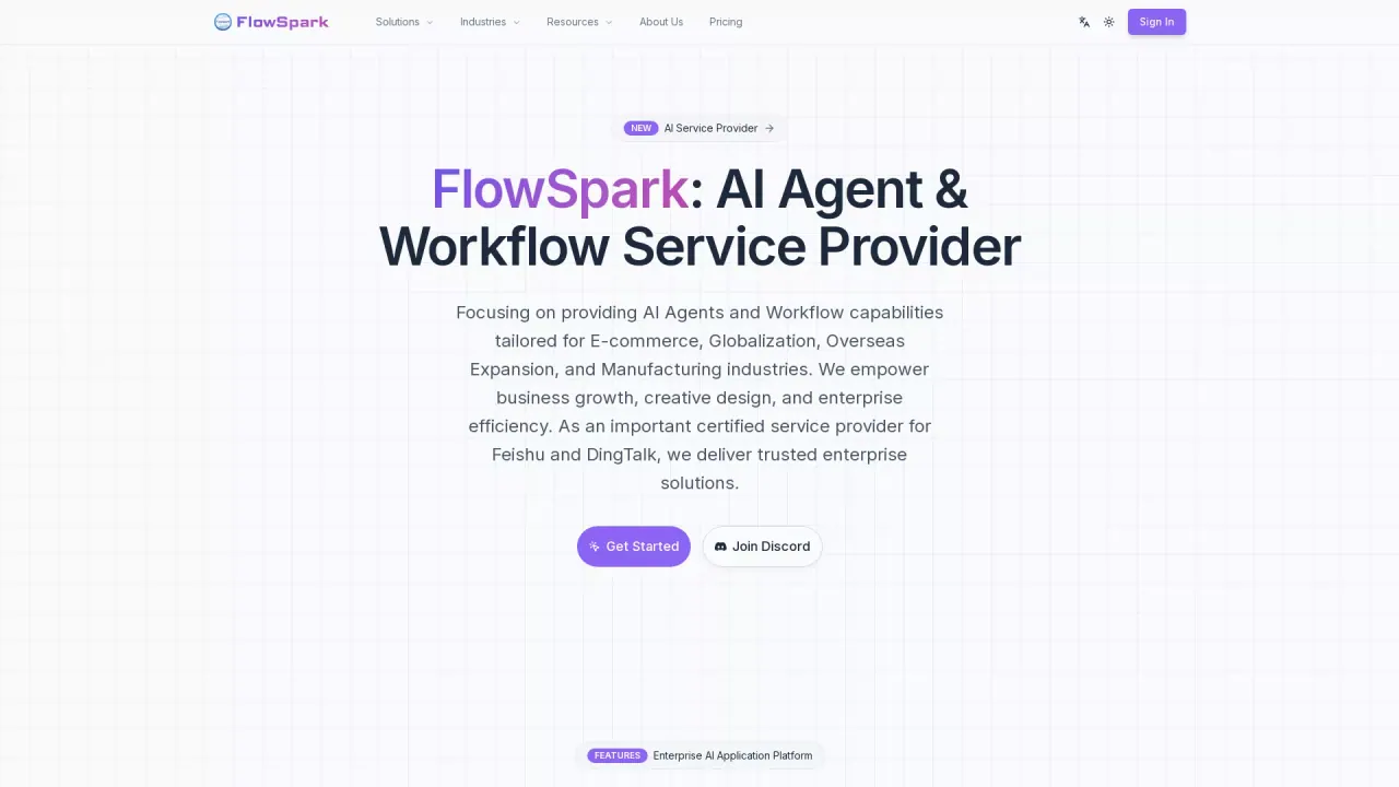 FlowSpark screenshot