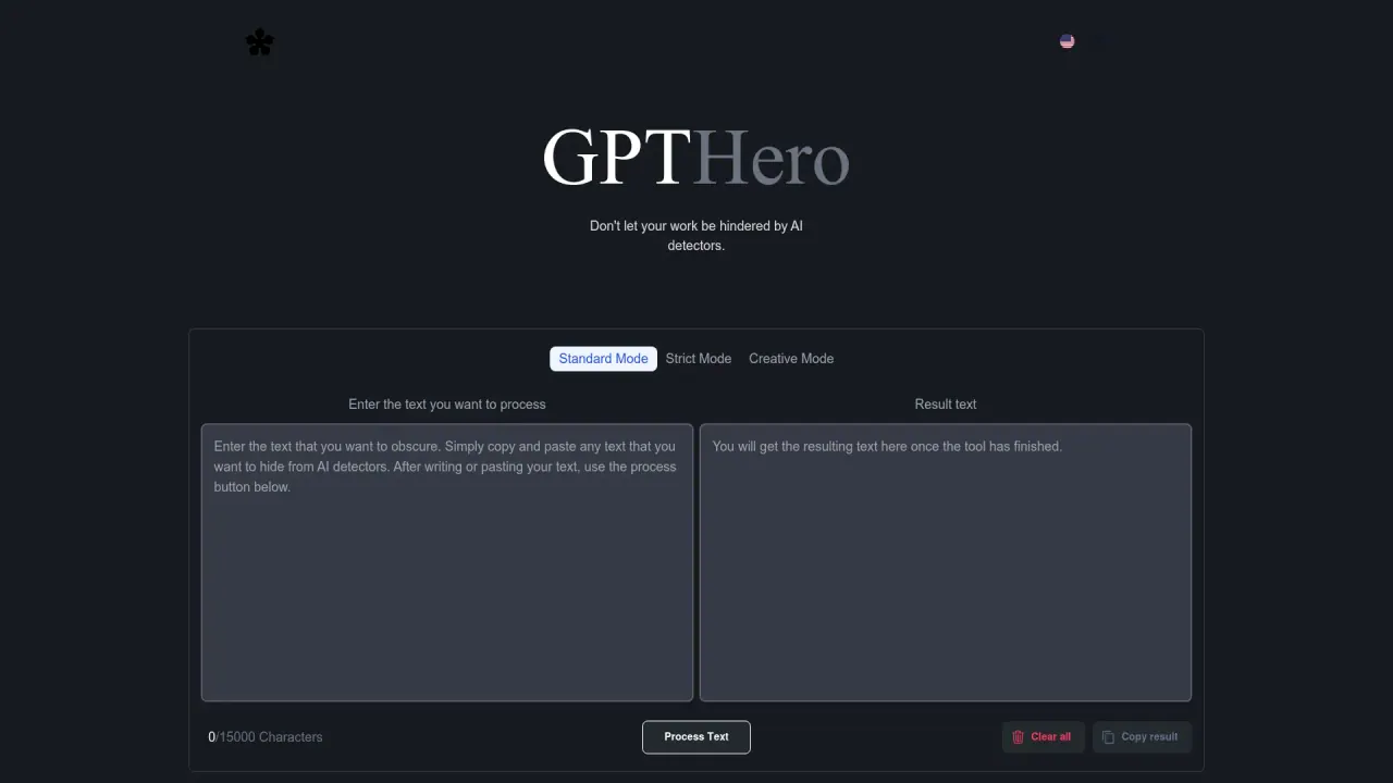 GPTHero screenshot