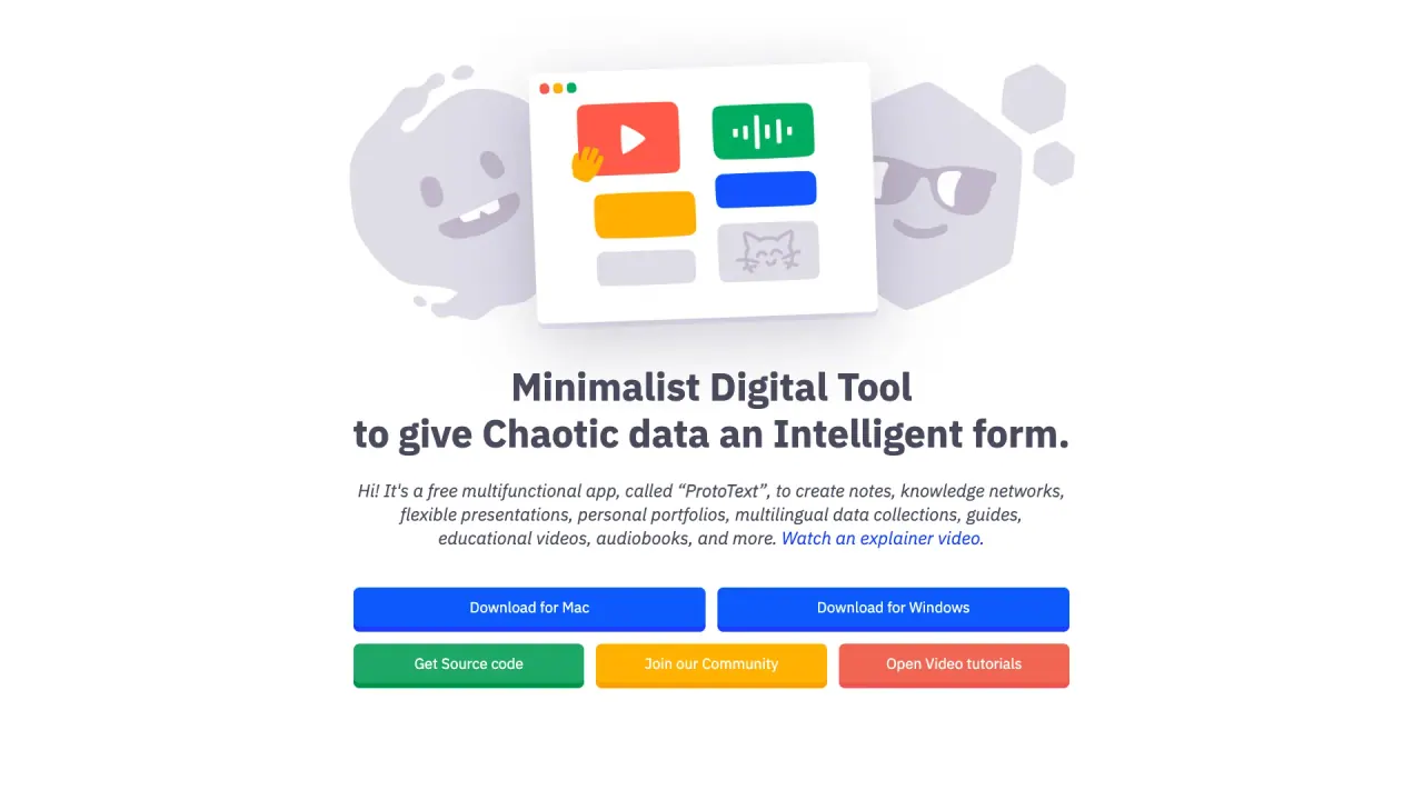 ProtoText screenshot