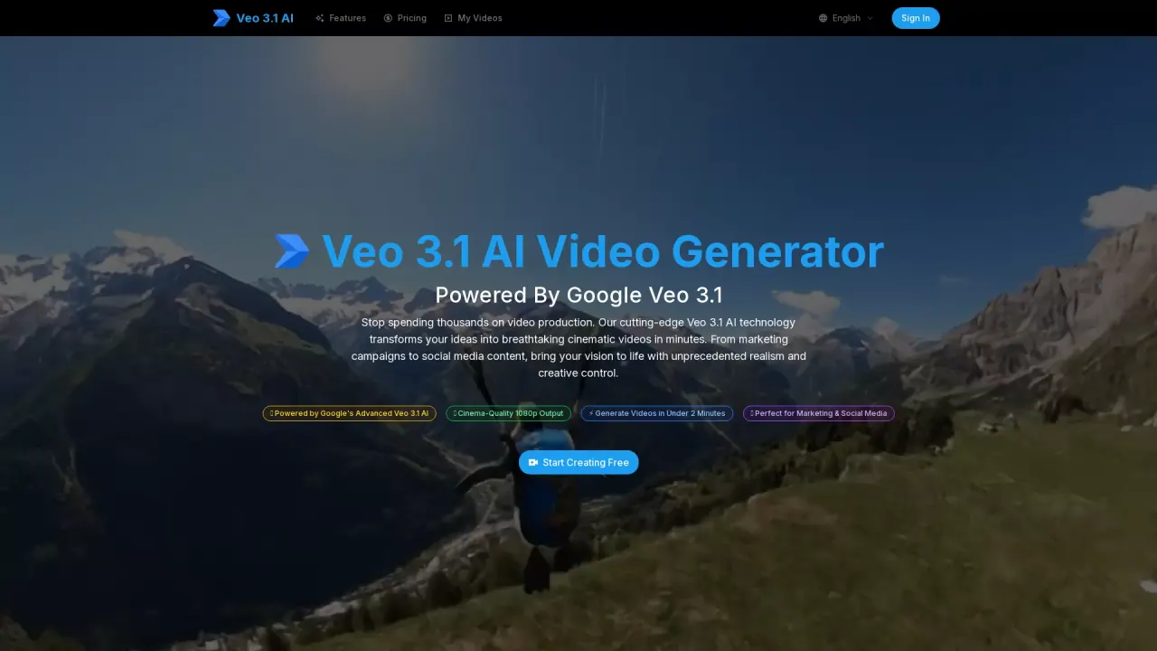 Veo3.1 screenshot