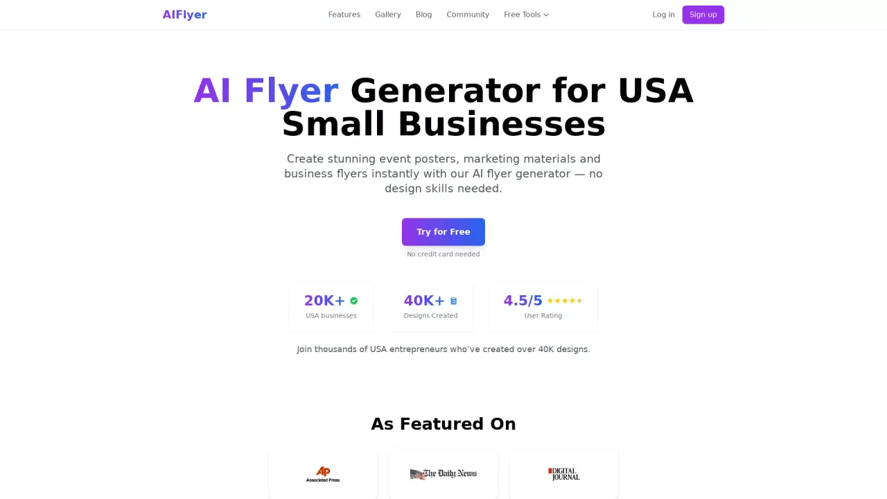 AIflyer screenshot