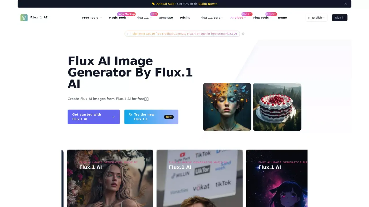 Flux AI - Free Image Generator screenshot
