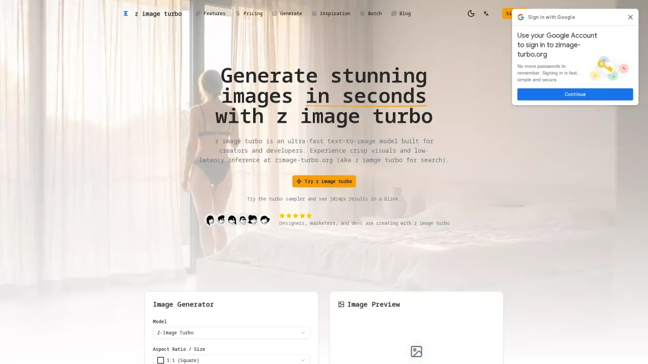 ZImageTurbo screenshot