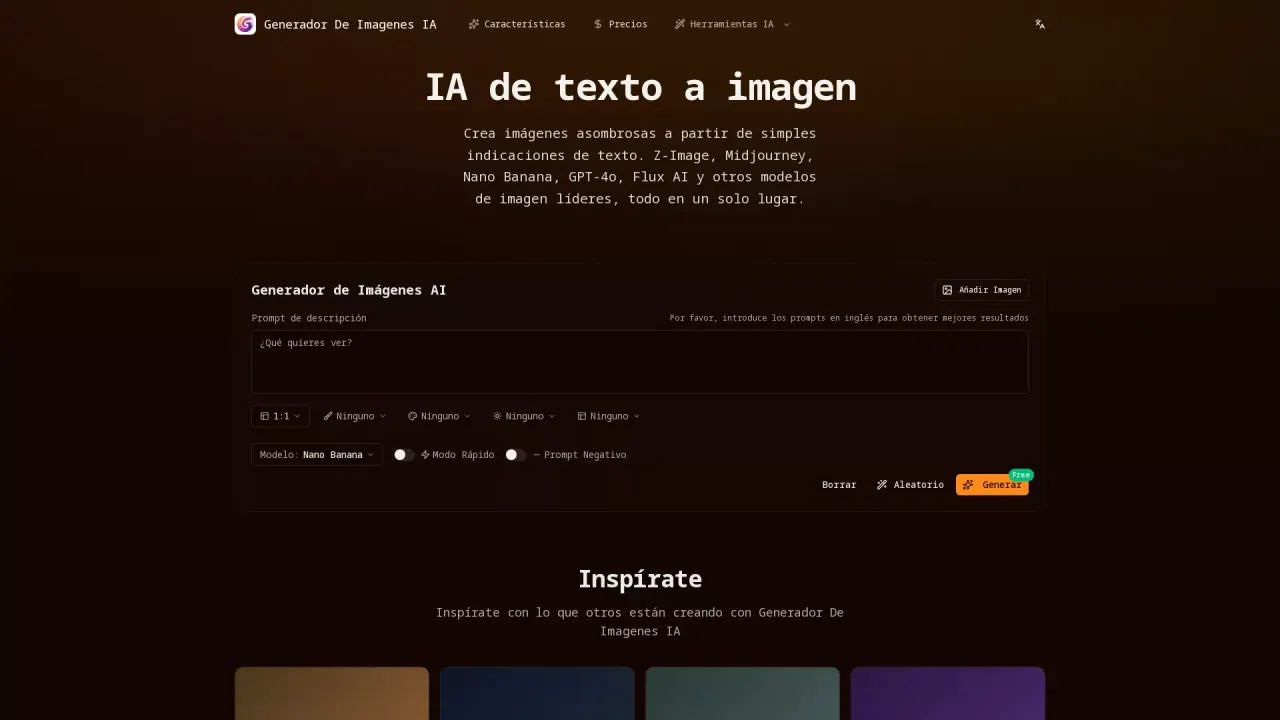 GeneradorDeImagenesIA screenshot